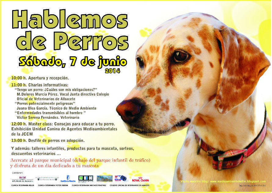 Jornada Popular "Hablemos de Perros". Hellín (Albacete)